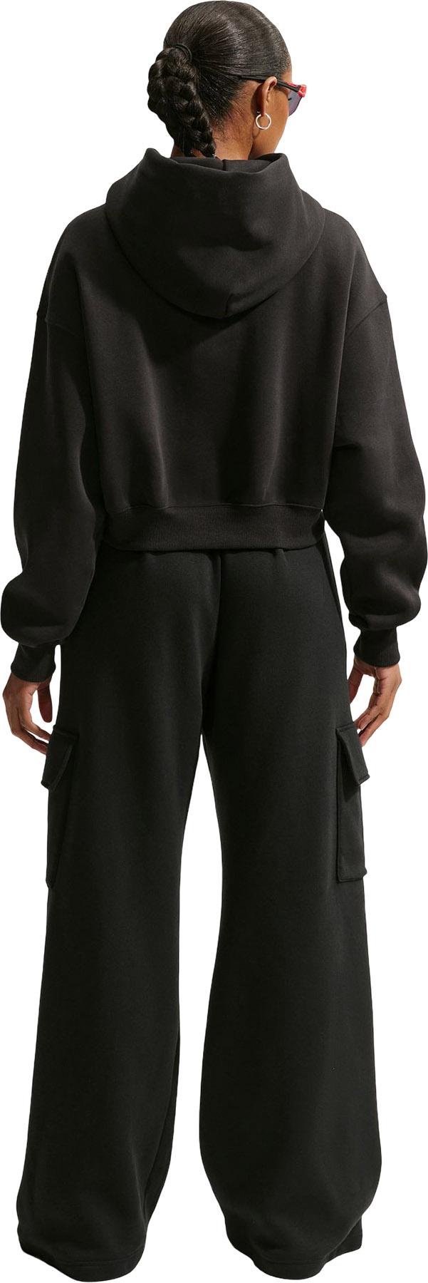 Product gallery image number 4 for product Sportswear Phoenix Fleece Oversized Cropped Henley Hoodie - Women's