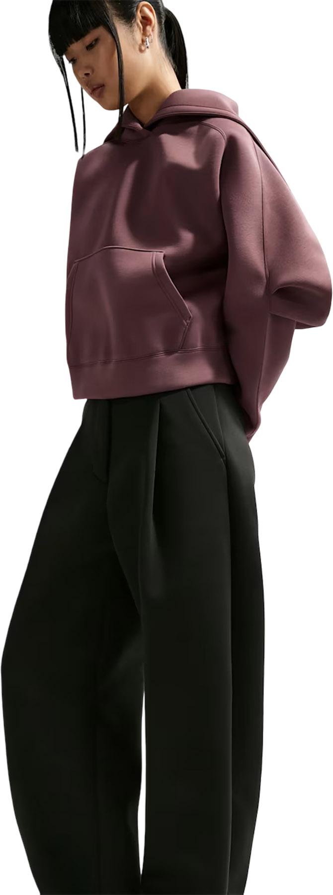 Numéro de l'image de la galerie de produits 4 pour le produit Pantalon ample mi-hauteur en molleton Pre-Game - Femme
