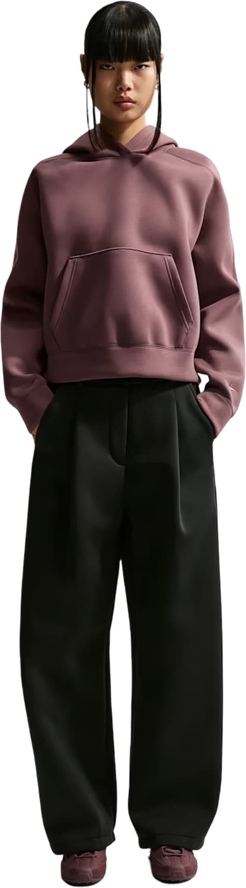 Numéro de l'image de la galerie de produits 5 pour le produit Pantalon ample mi-hauteur en molleton Pre-Game - Femme