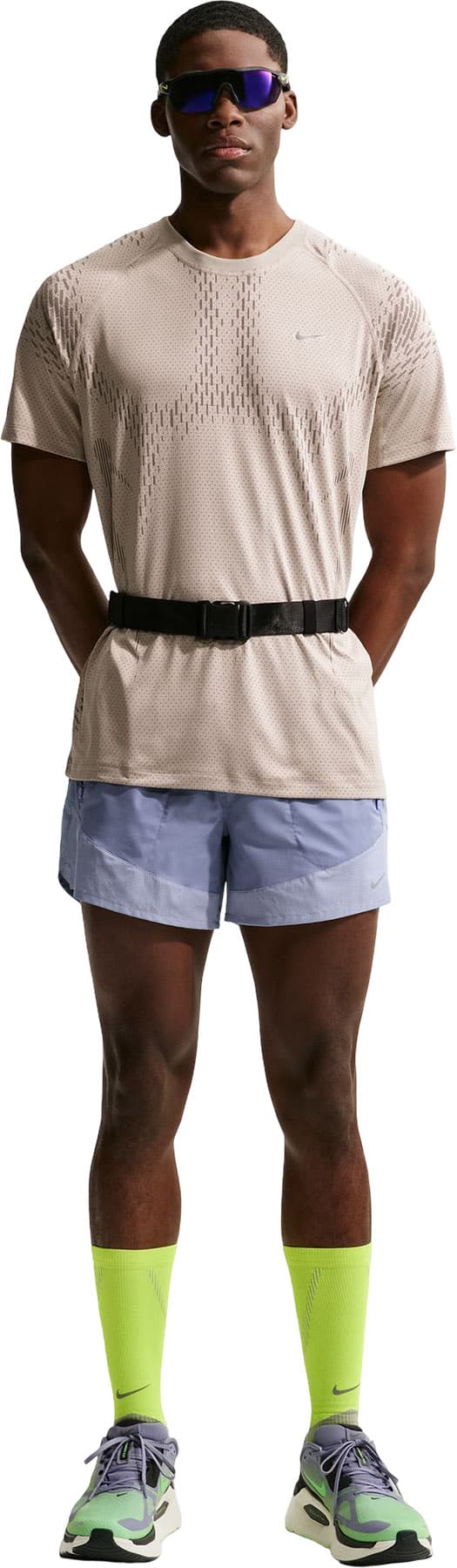Product image for Stride Dri-FIT Brief-Lined Running Shorts 5" - Men's