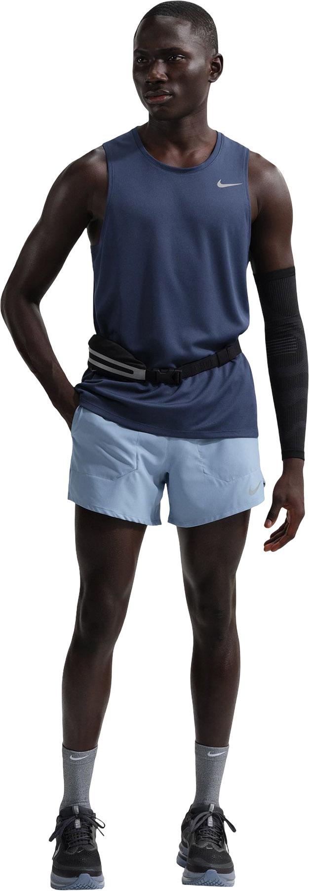 Product gallery image number 4 for product Stride Dri-FIT Brief-Lined Running Shorts 5" - Men's