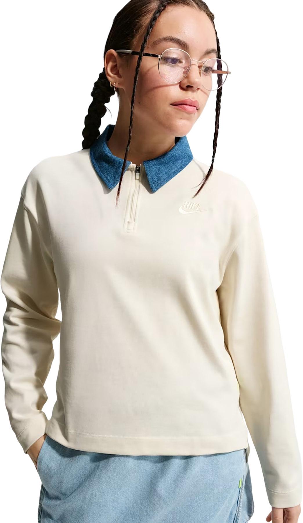Product gallery image number 3 for product Sportswear Collection Long Sleeve Polo - Big Girl