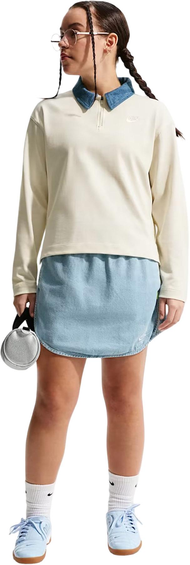 Product image for Sportswear Collection Long Sleeve Polo - Big Girl