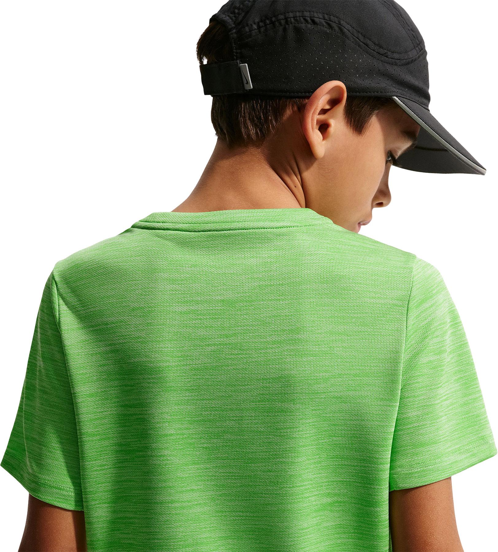 Product gallery image number 8 for product Dri-FIT Miler Short Sleeve Top - Big Kids