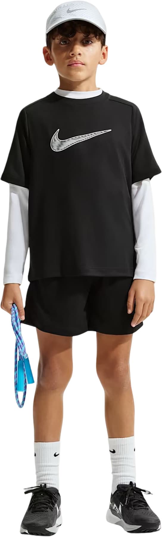 Product image for Haut d’entraînement à manches courtes Multi Dri-FIT - Grand Garçon