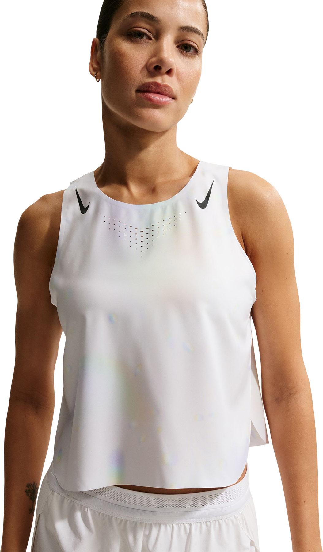 Product gallery image number 4 for product Aeroswift Dri-FIT ADV Cropped Running Tank Top - Women's