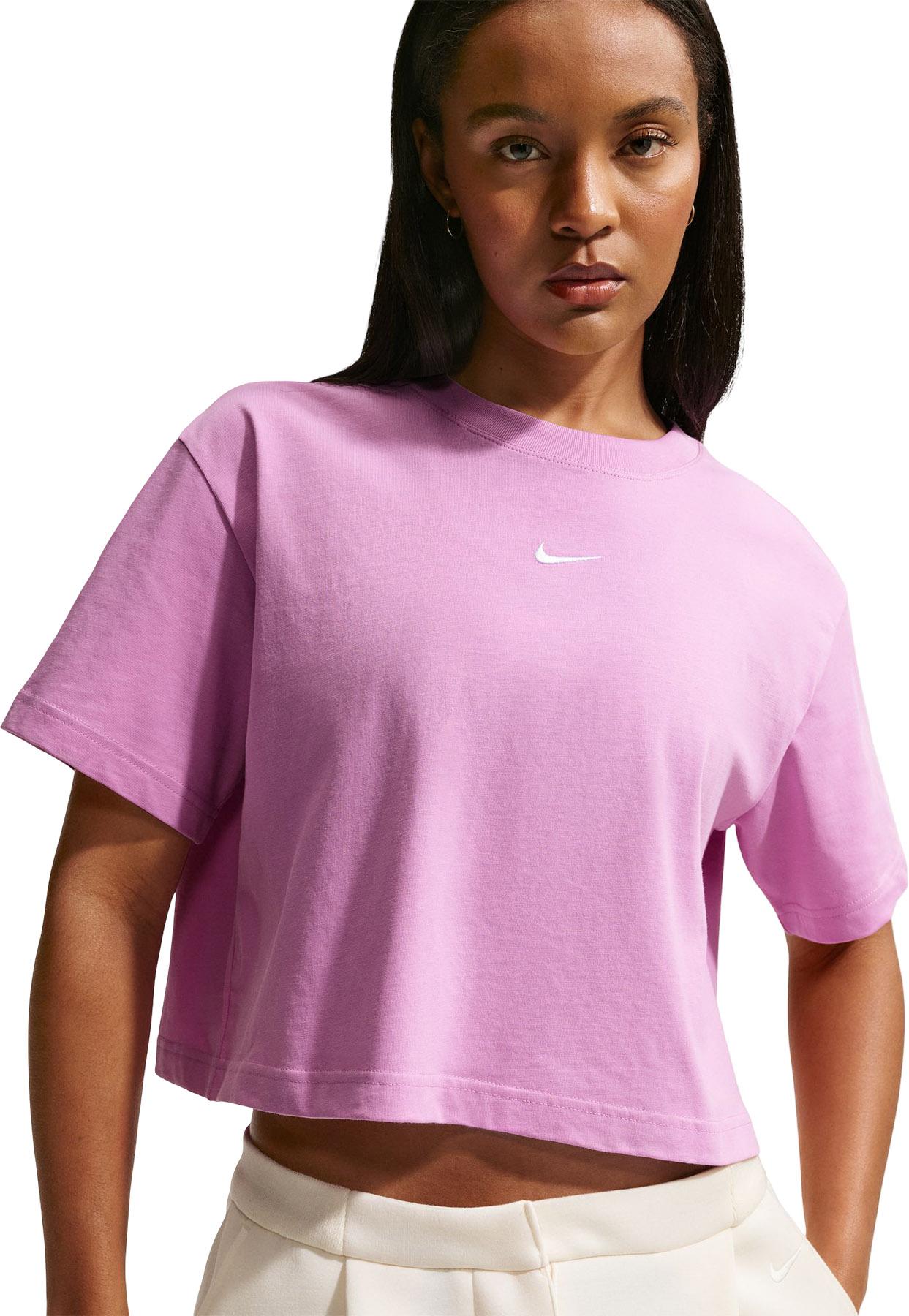 Product image for Sportswear Loose Short Sleeve Cropped T-Shirt - Women's