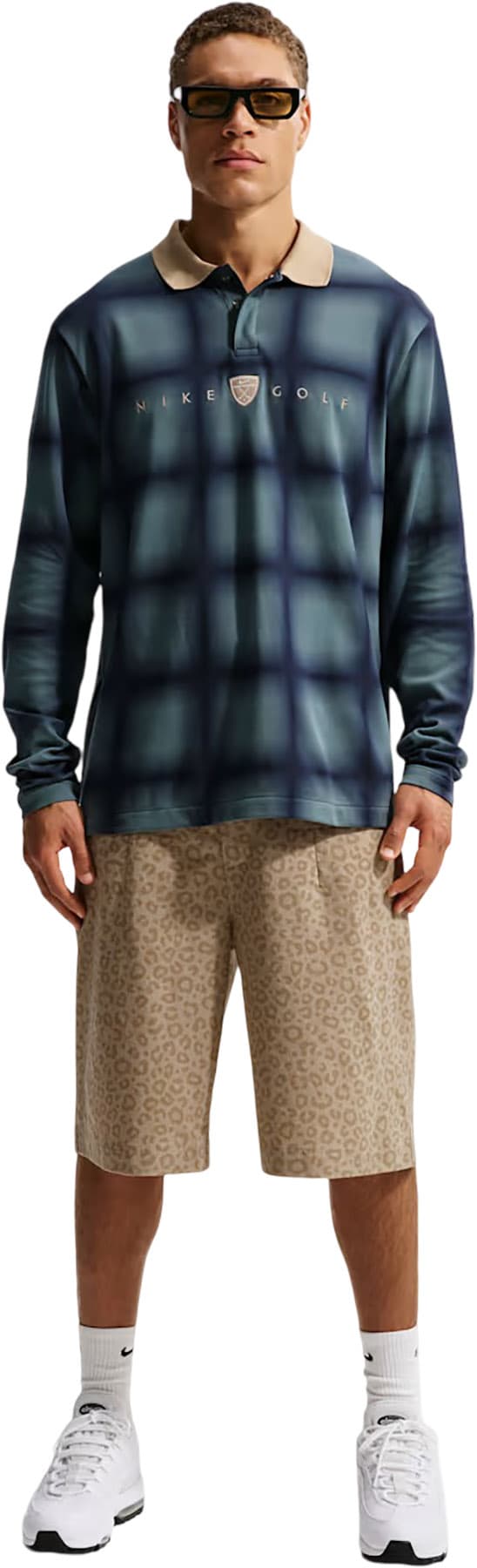 Product image for Fairway Fresh Dri-FIT Loose Fit Long Sleeve Golf Polo - Men's