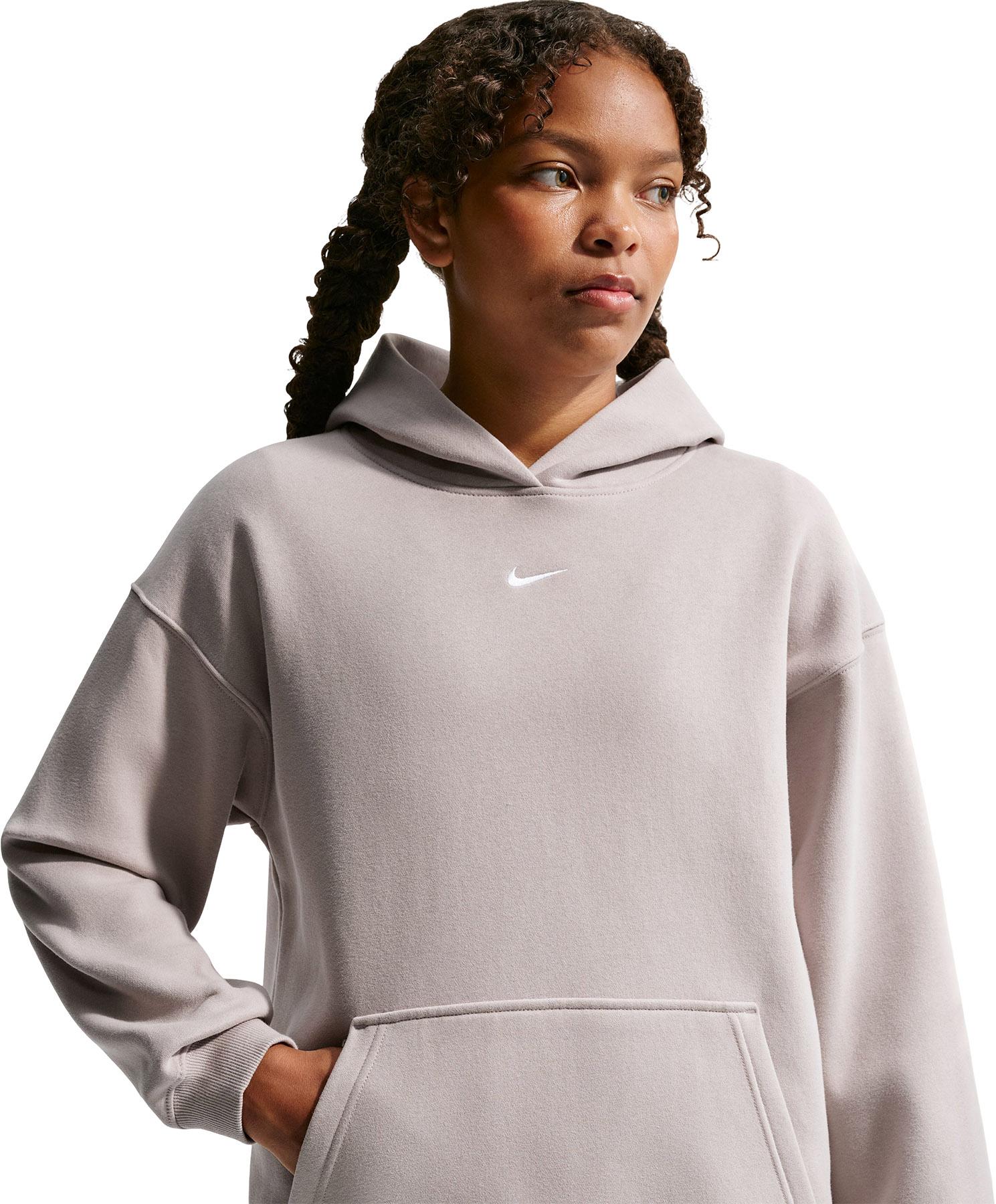 Product gallery image number 3 for product Nike Sportswear Studio Fleece Oversized Pullover Hoodie - Girls