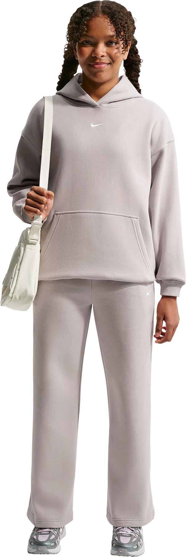 Product image for Nike Sportswear Studio Fleece Oversized Pullover Hoodie - Girls