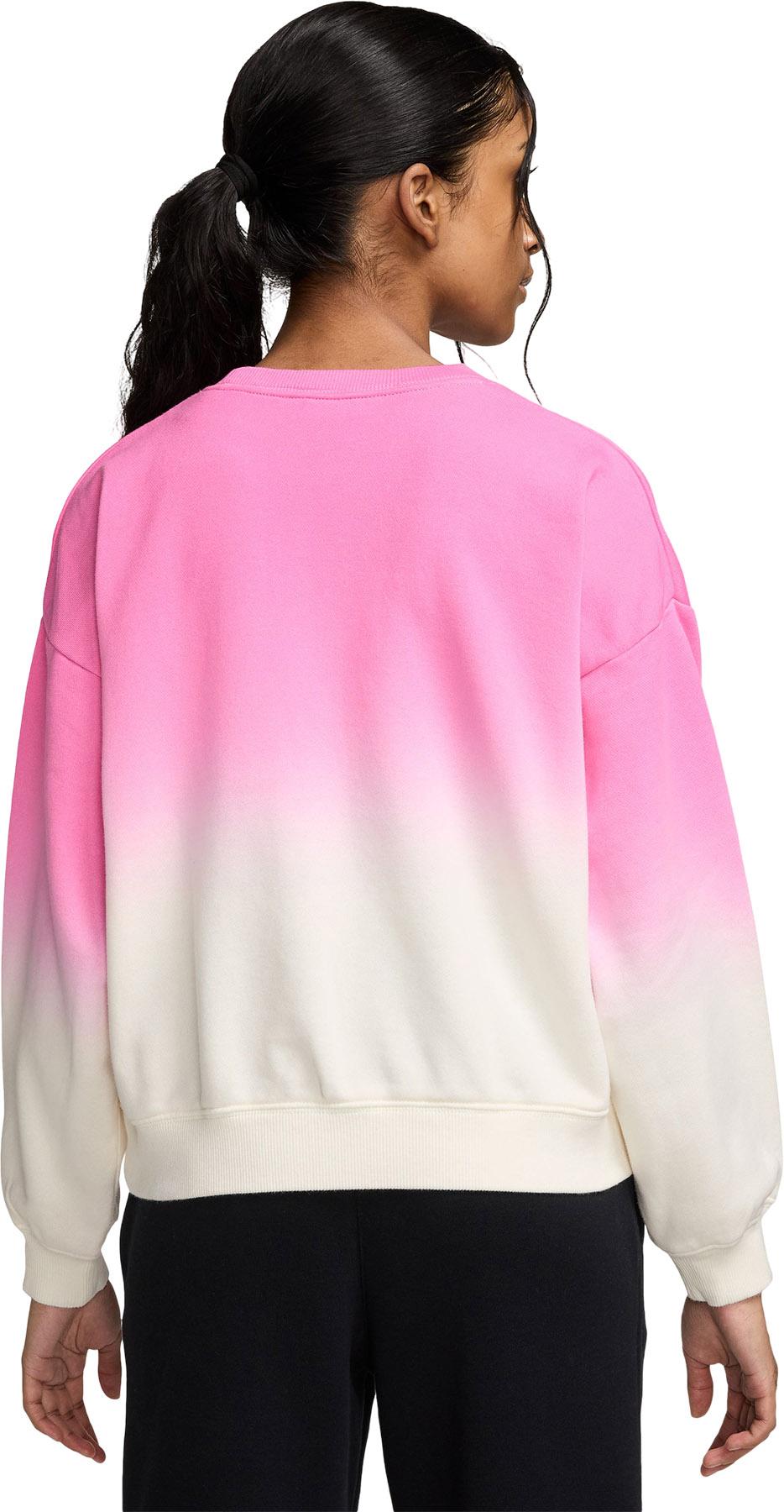 Product gallery image number 2 for product Nike Sportswear Studio Fleece Boxy Crew Neck Sweatshirt - Big Girl