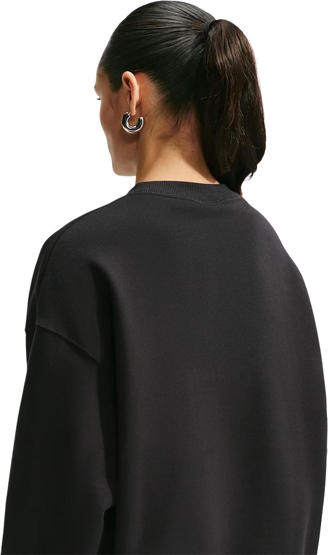 Product gallery image number 5 for product Studio Fleece Medium Weight Oversized Crew-Neck Sweatshirt - Women's