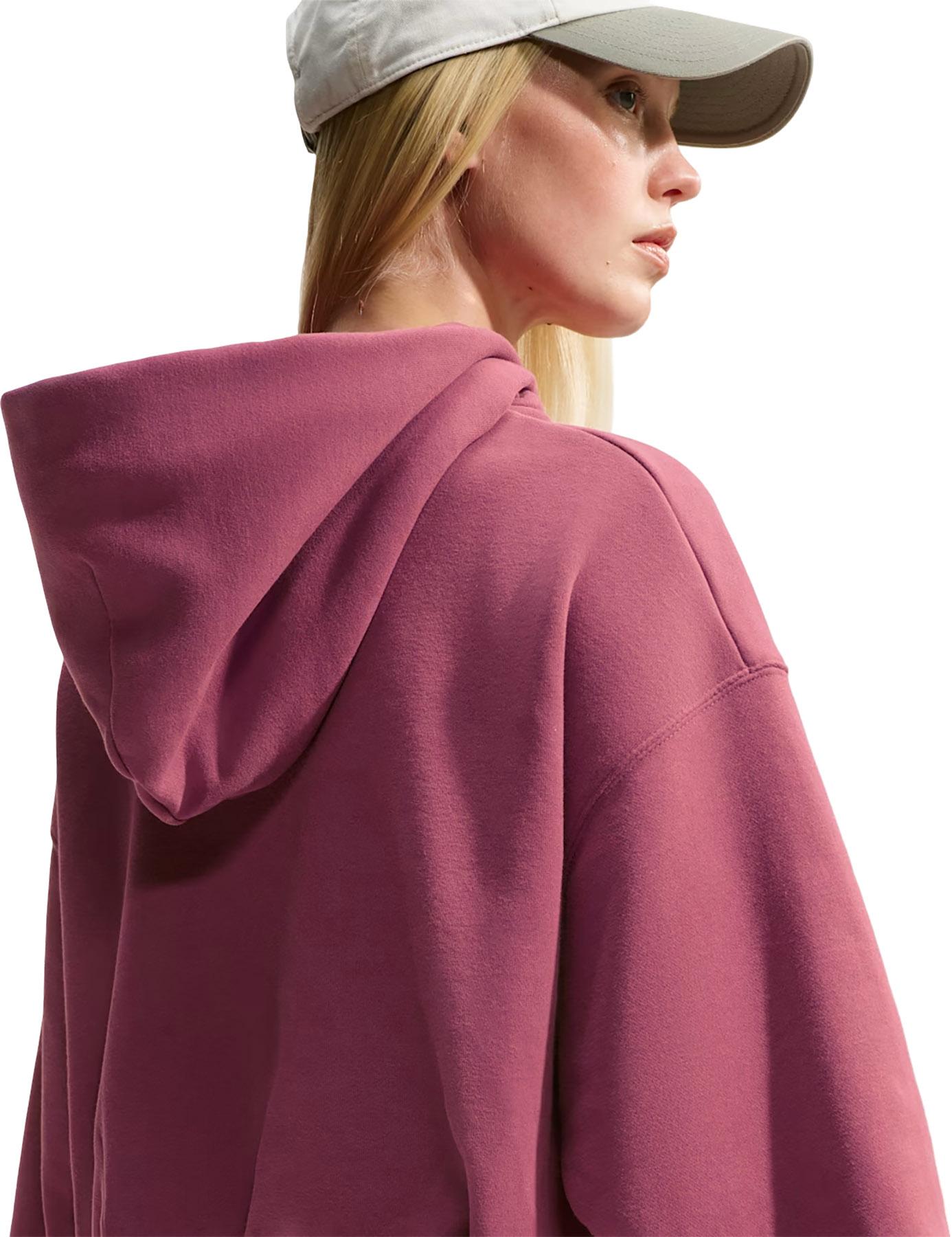 Numéro de l'image de la galerie de produits 3 pour le produit Chandail à capuchon court surdimensionné mi-épais Nike Studio Fleece - Femme