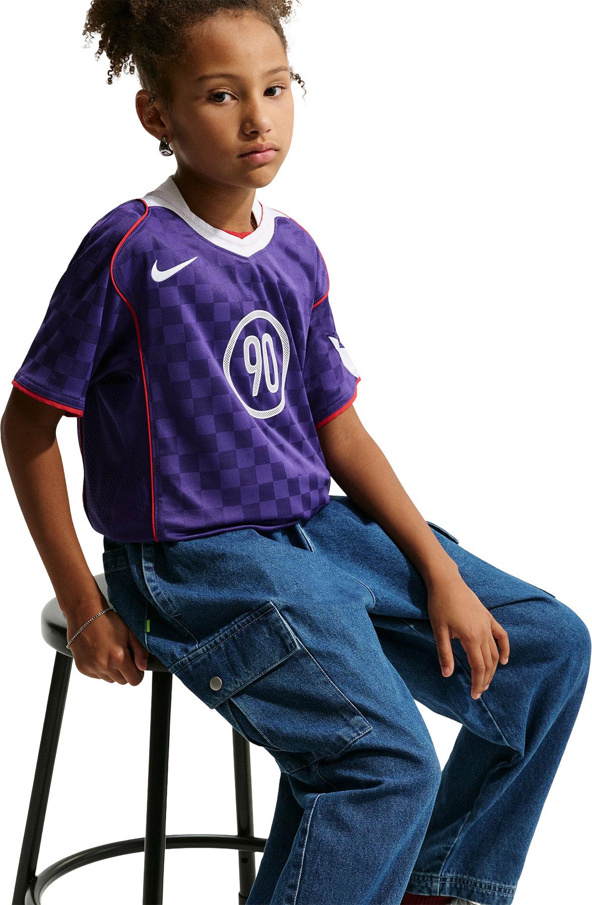 Product gallery image number 6 for product Sportswear Collection Denim Cargo Trousers - Big Kids