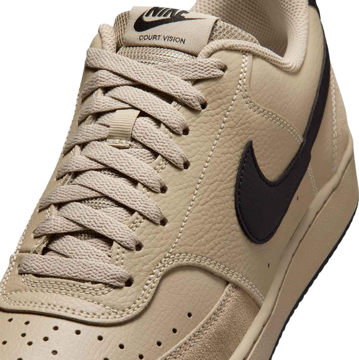 Product gallery image number 3 for product Nike Court Vision Low Suede Shoes - Men's