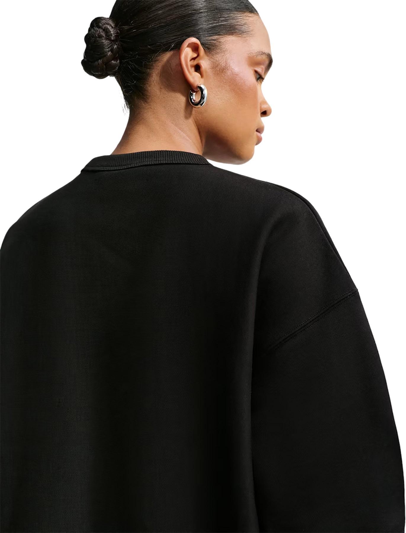 Product gallery image number 3 for product Studio Fleece Heavyweight Oversized Crew-Neck Sweatshirt - Women's