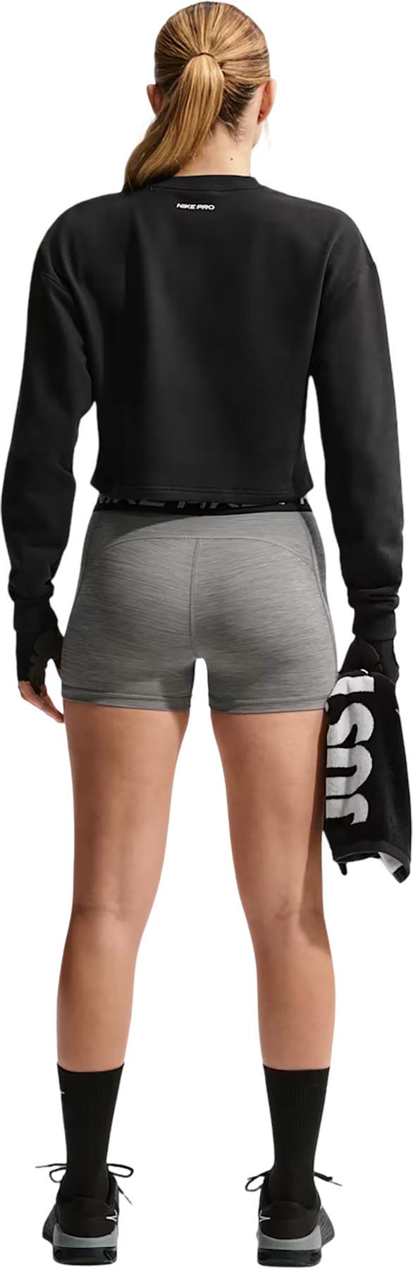 Product gallery image number 4 for product Nike Pro Mid Rise Biker Shorts 3" - Women's