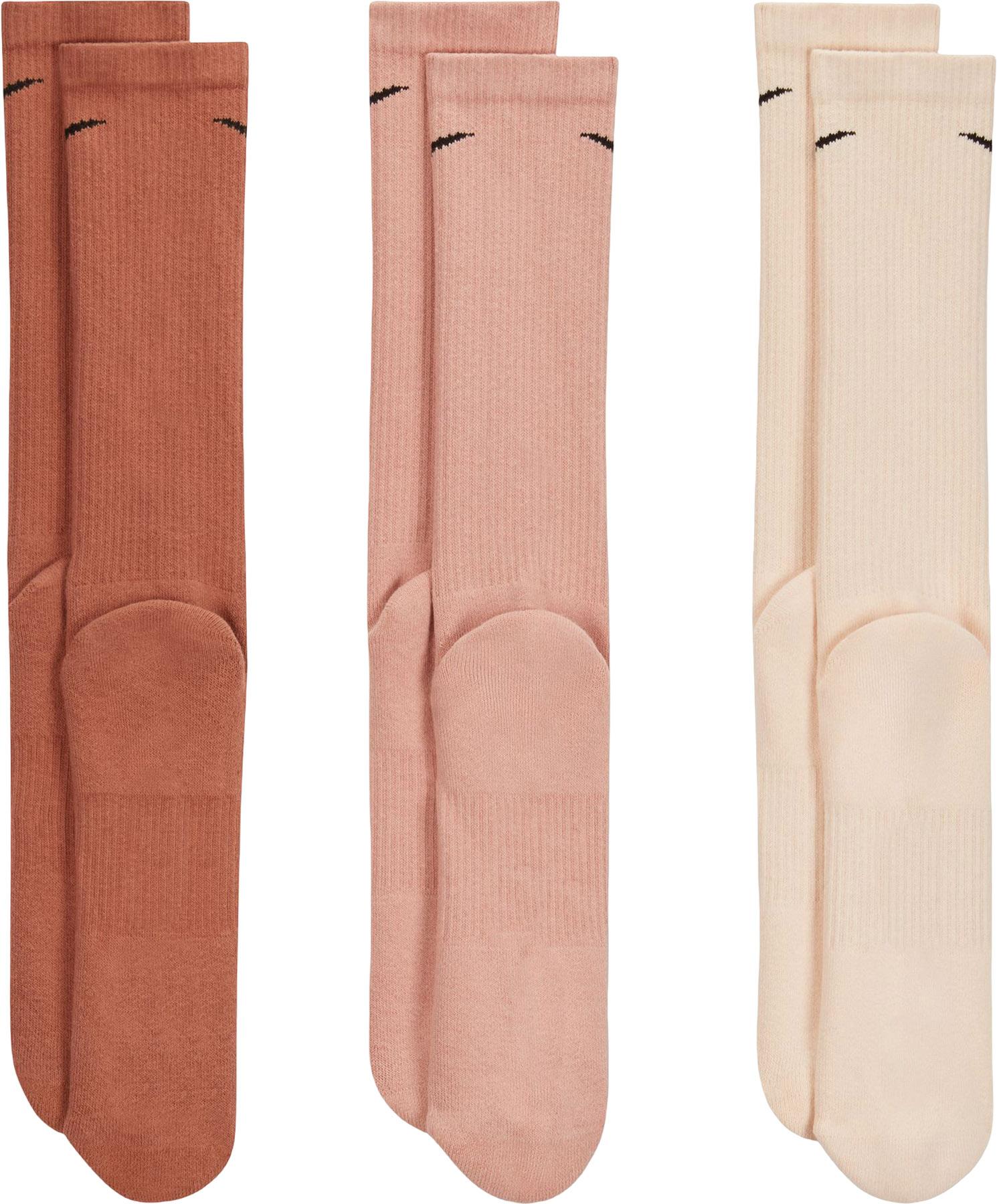 Product gallery image number 2 for product Everyday Plus 3 Pack Cushioned Training Crew Socks - Unisex