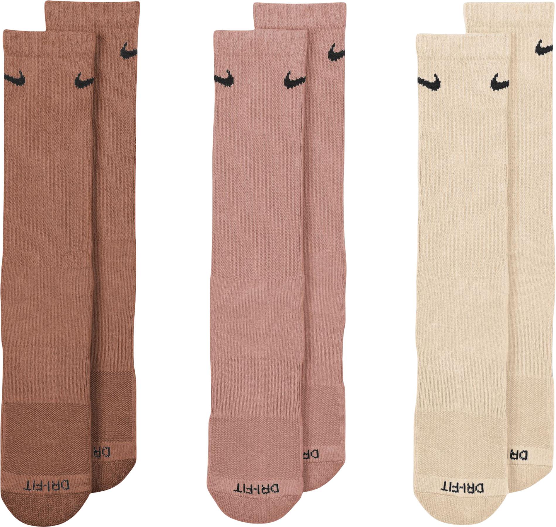 Product gallery image number 4 for product Everyday Plus 3 Pack Cushioned Training Crew Socks - Unisex