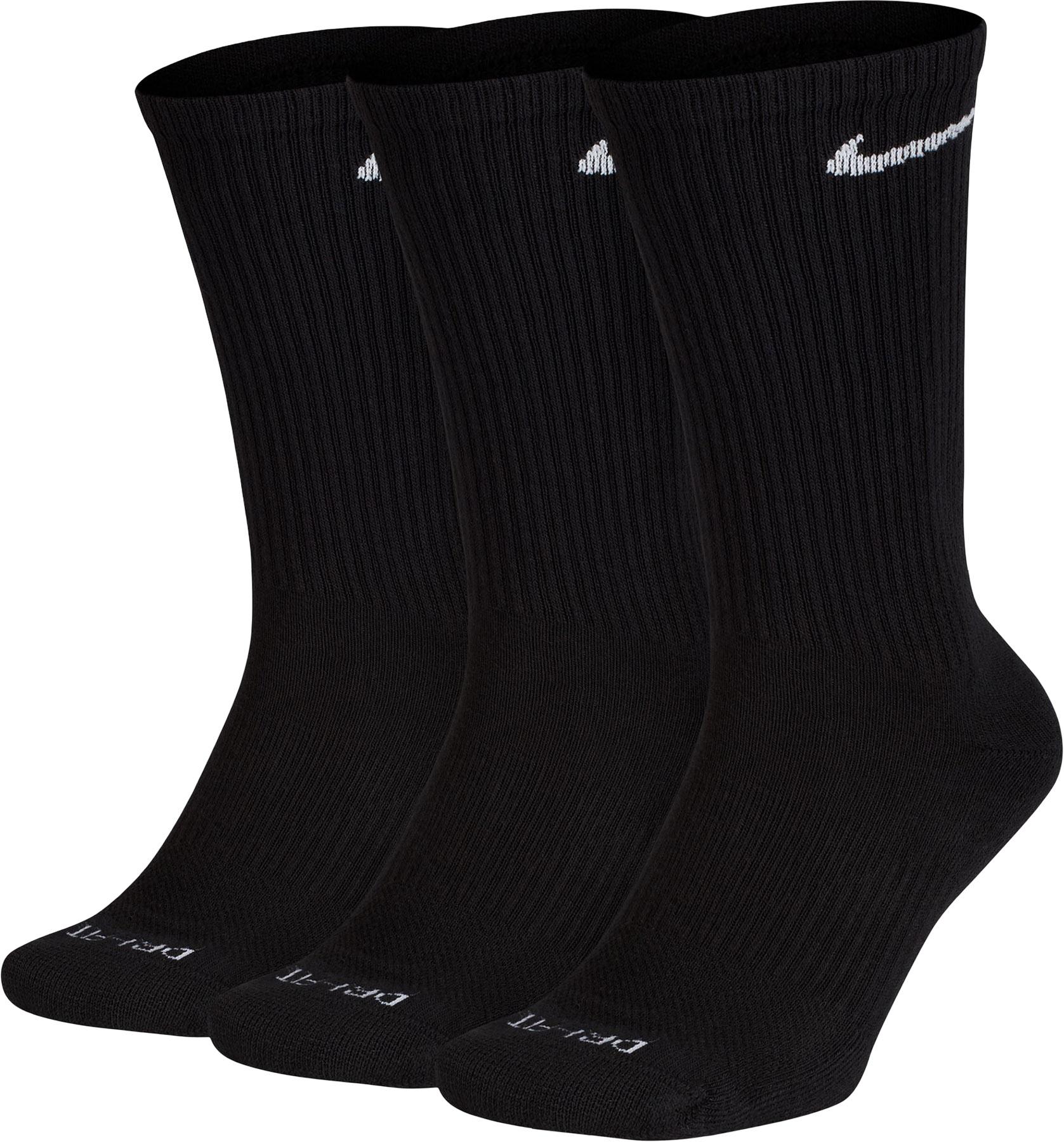 Product gallery image number 3 for product Everyday Plus 3 Pack Cushioned Training Crew Socks - Unisex