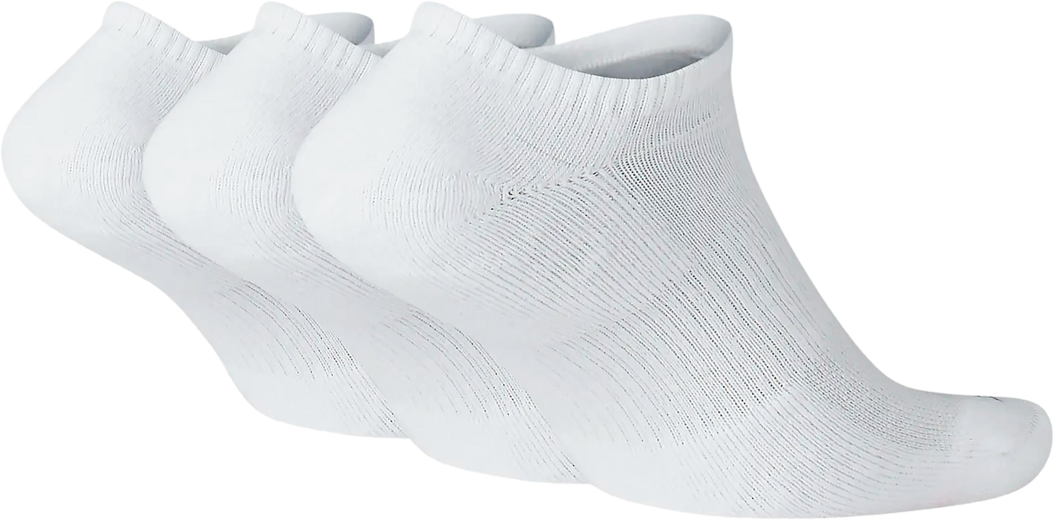 Product gallery image number 4 for product Nike Everyday Plus 3 Pairs Cushioned Training No-Show Socks 
