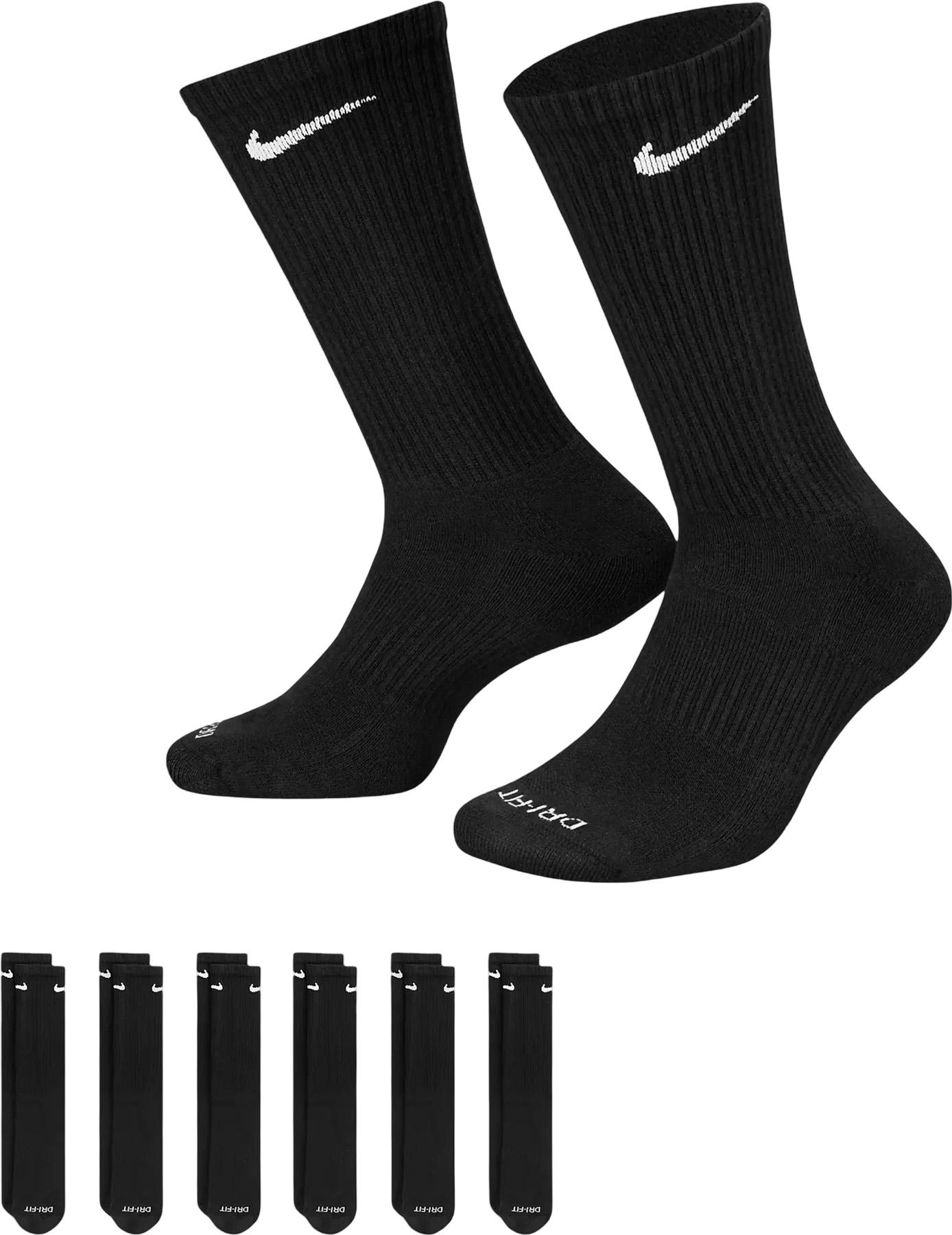 Numéro de l'image de la galerie de produits 3 pour le produit Chaussettes mi-mollet d'entraînement à coussinets paquet de 6 Everyday Plus