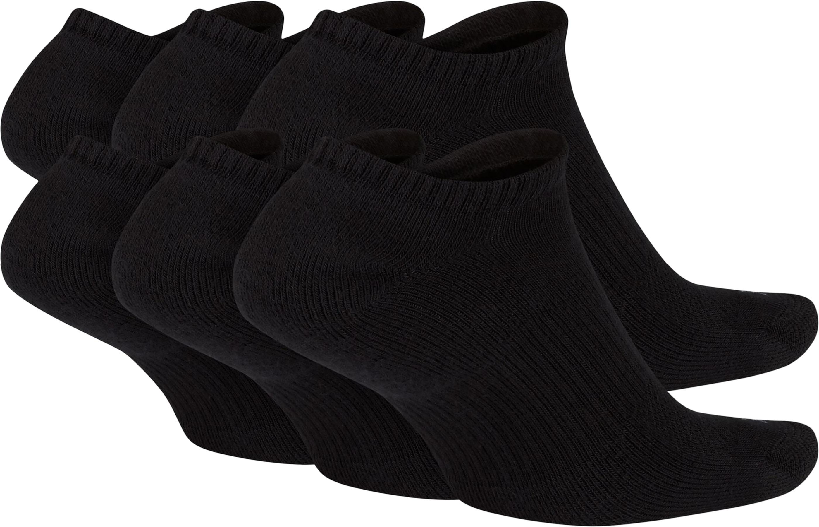 Product gallery image number 2 for product Everyday Plus 6 Pack Cushioned Training No-Show Socks - Men's