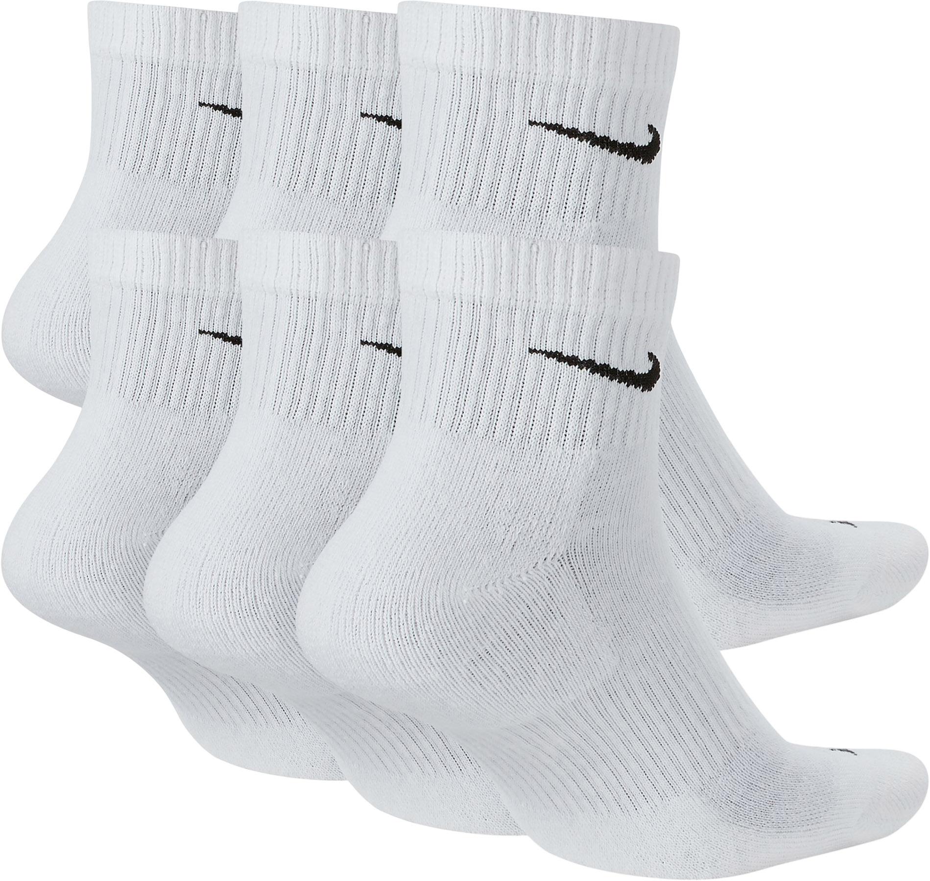 Product gallery image number 2 for product Everyday Plus 6 Pack Cushioned Training Ankle Socks - Unisex