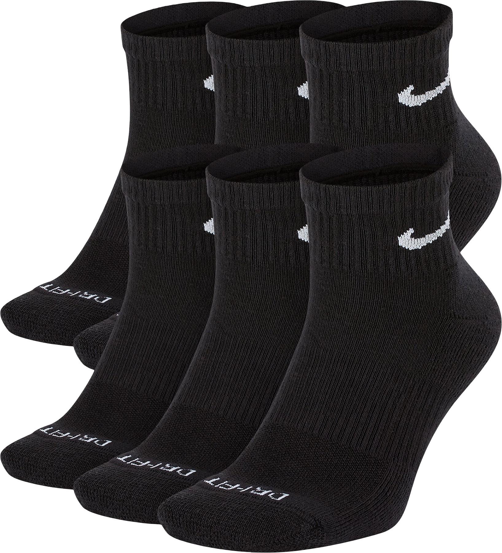 Product image for Everyday Plus 6 Pack Cushioned Training Ankle Socks - Unisex