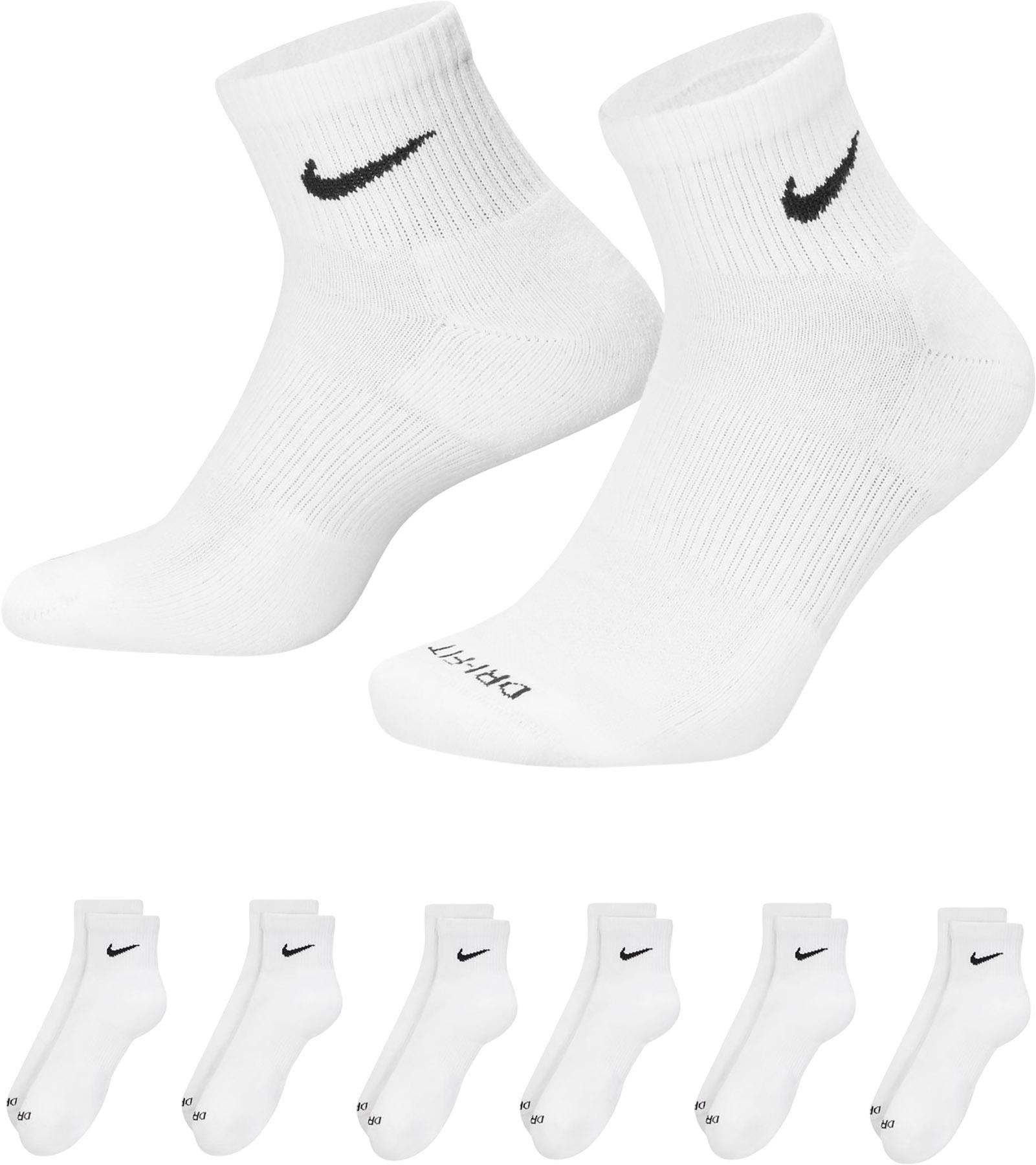 Product image for Everyday Plus 6 Pack Cushioned Training Ankle Socks - Unisex