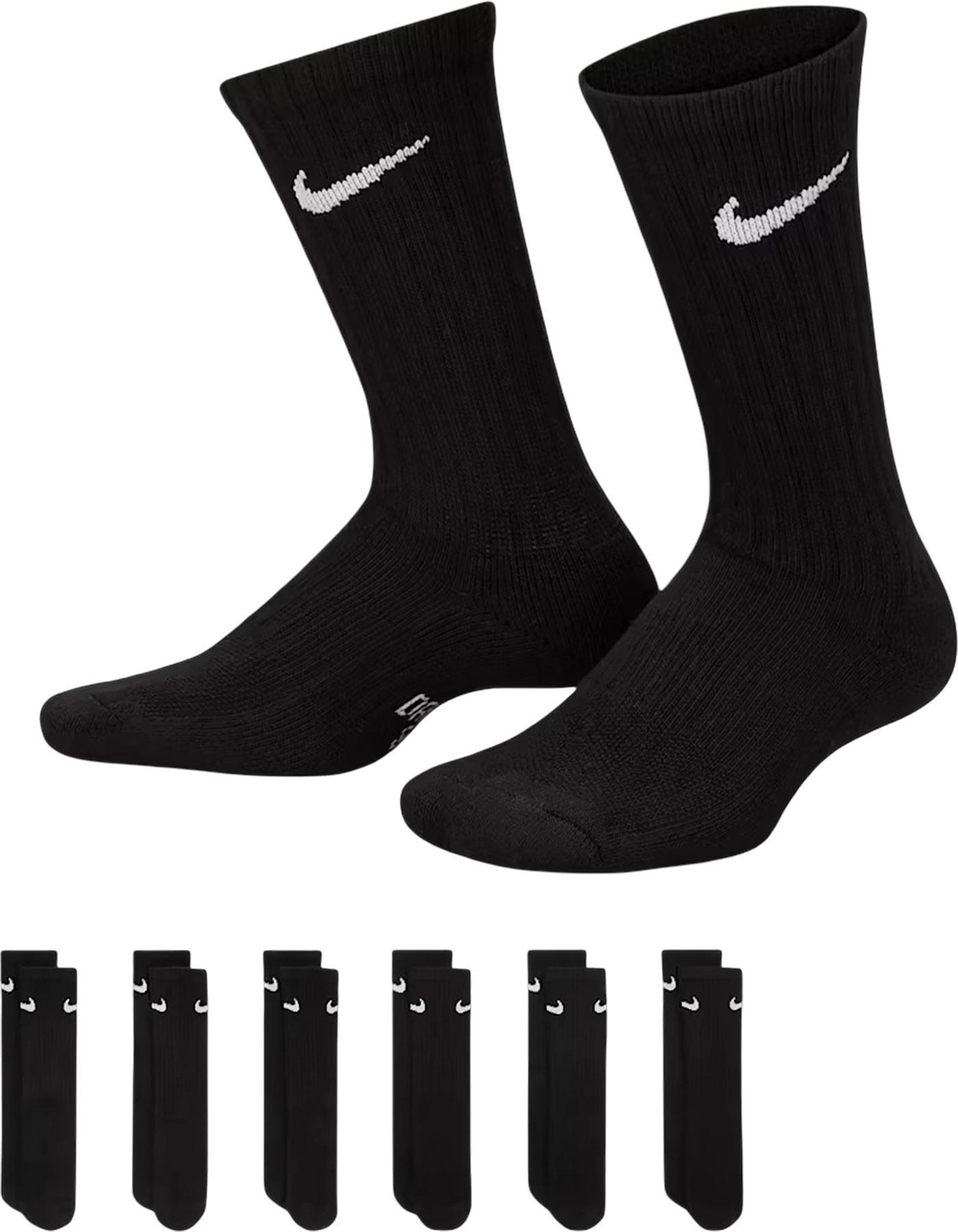 Product gallery image number 3 for product Chaussettes mi-mollet paquet de 6 à coussinets Everyday - Enfant 