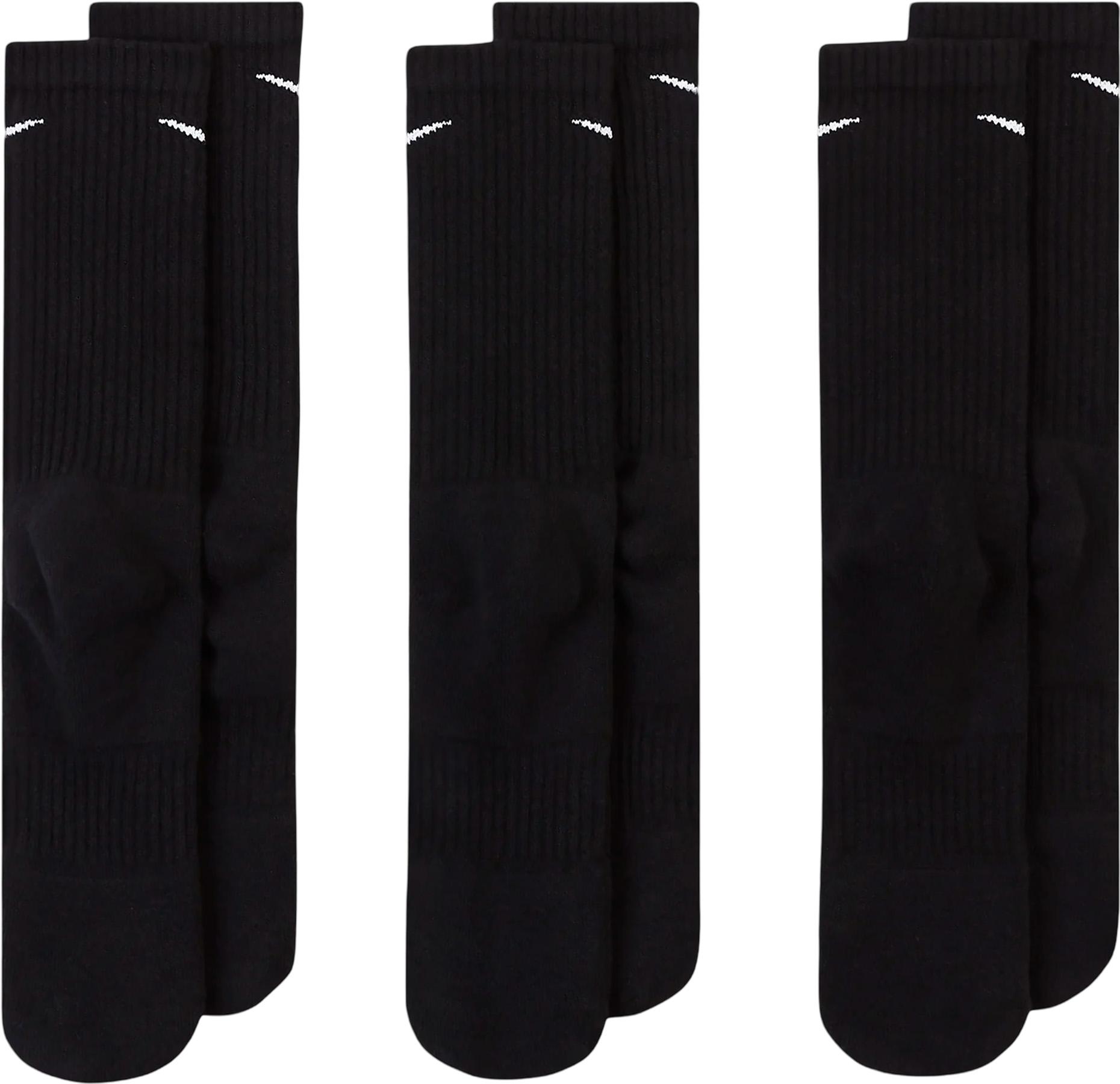 Product gallery image number 2 for product Everyday 3 Pairs Cushioned Training Crew Socks