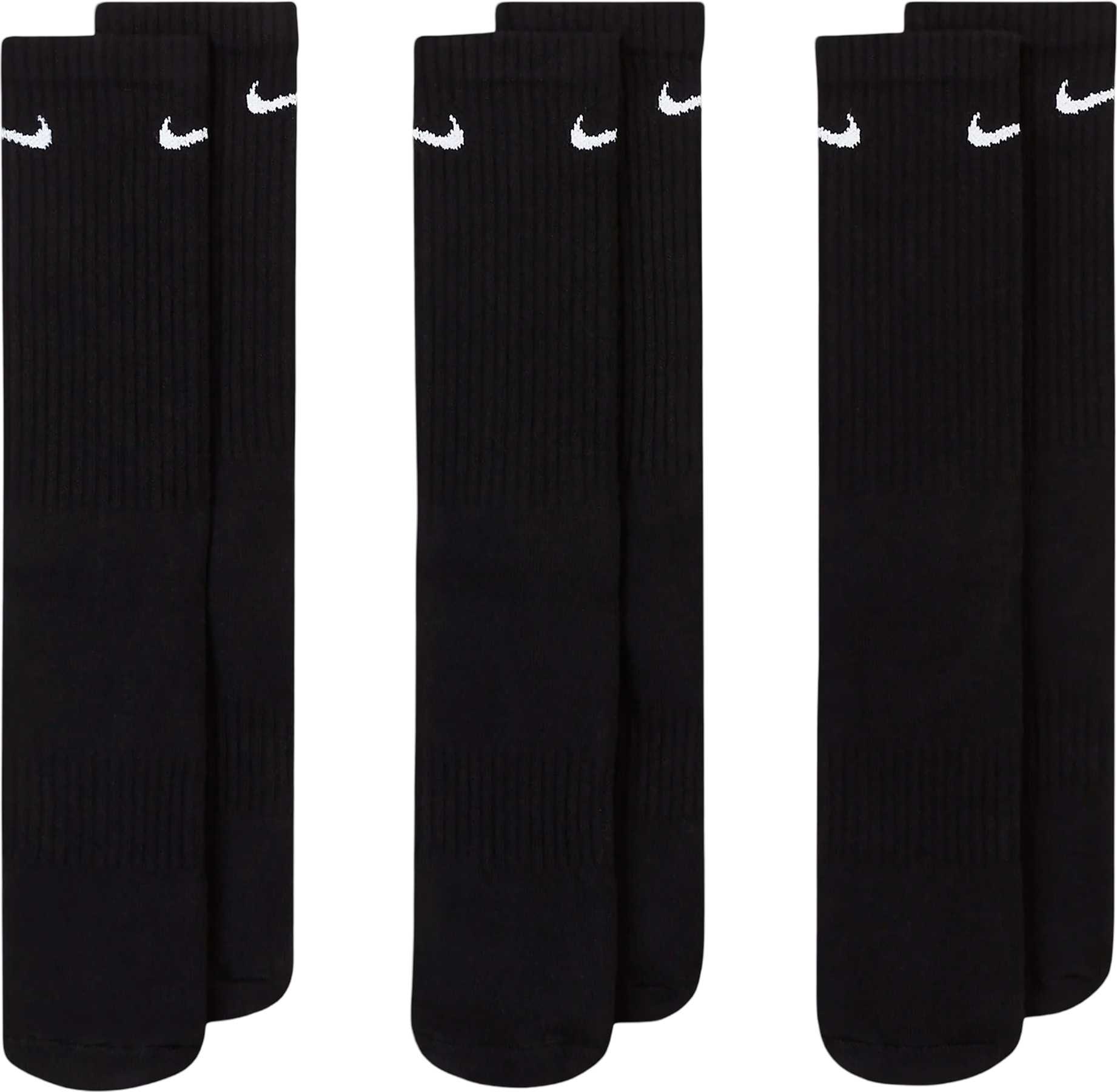 Product image for Everyday 3 Pairs Cushioned Training Crew Socks