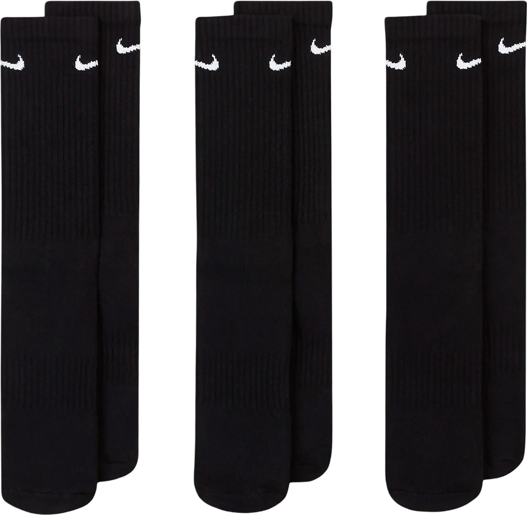 Product gallery image number 1 for product Everyday 3 Pairs Cushioned Training Crew Socks