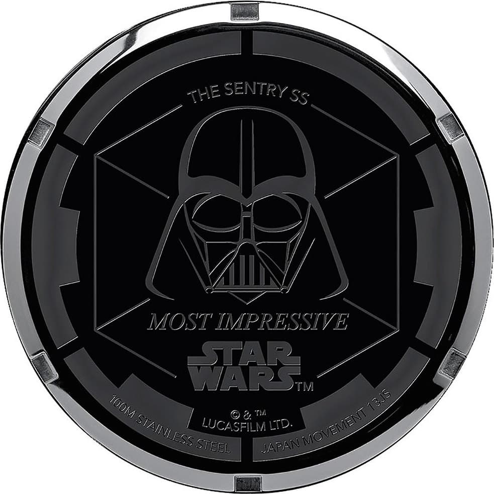 Product gallery image number 3 for product Sentry SS Star Wars Darth Vader Watch - Men's