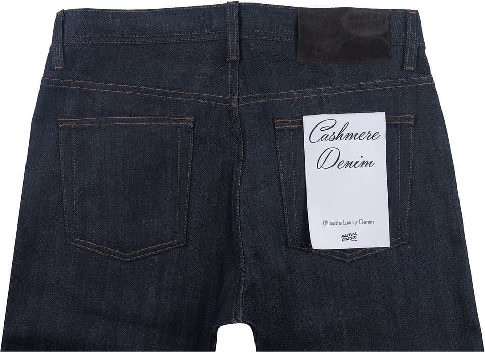 Product gallery image number 3 for product Weird Guy - Cashmere Blend Stretch Denim - Men's