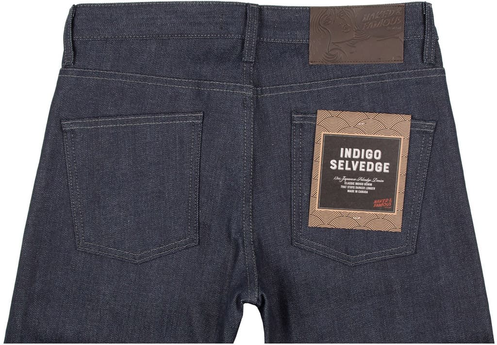 Product gallery image number 2 for product Super Guy Jeans - Indigo Selvedge Denim - Men's