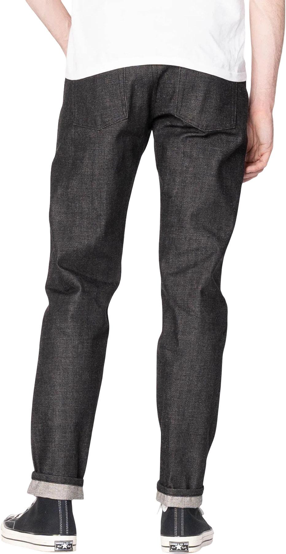 Product gallery image number 2 for product Easy Guy Jeans - Yatagarasu Selvedge - Black - Men's
