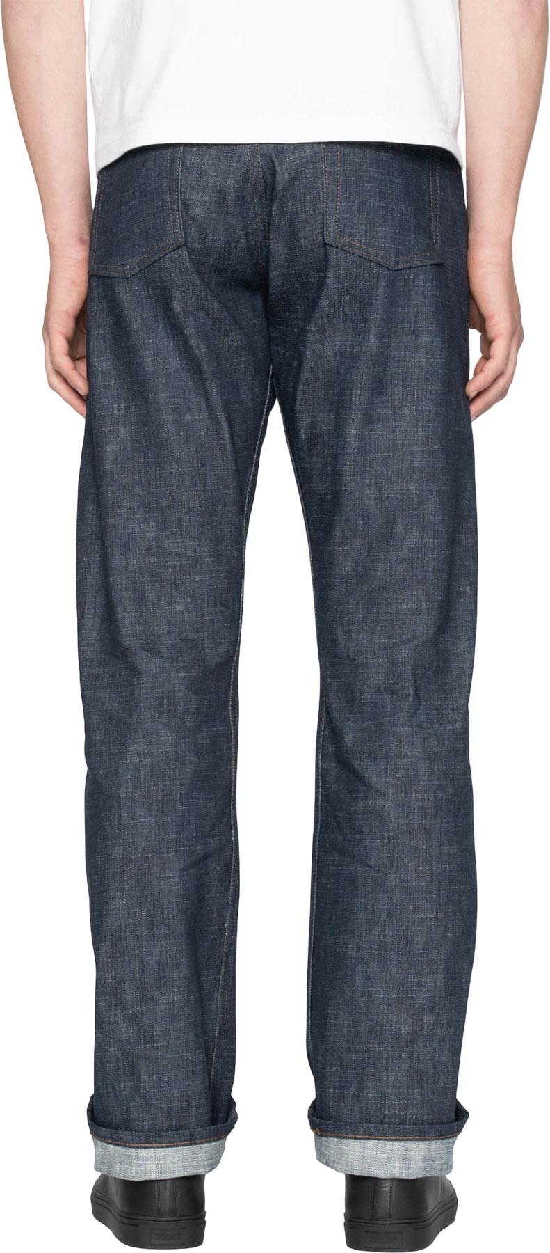 Product gallery image number 7 for product True Guy Jeans - Greencast Slub Stretch Selvedge - Indigo - Men's