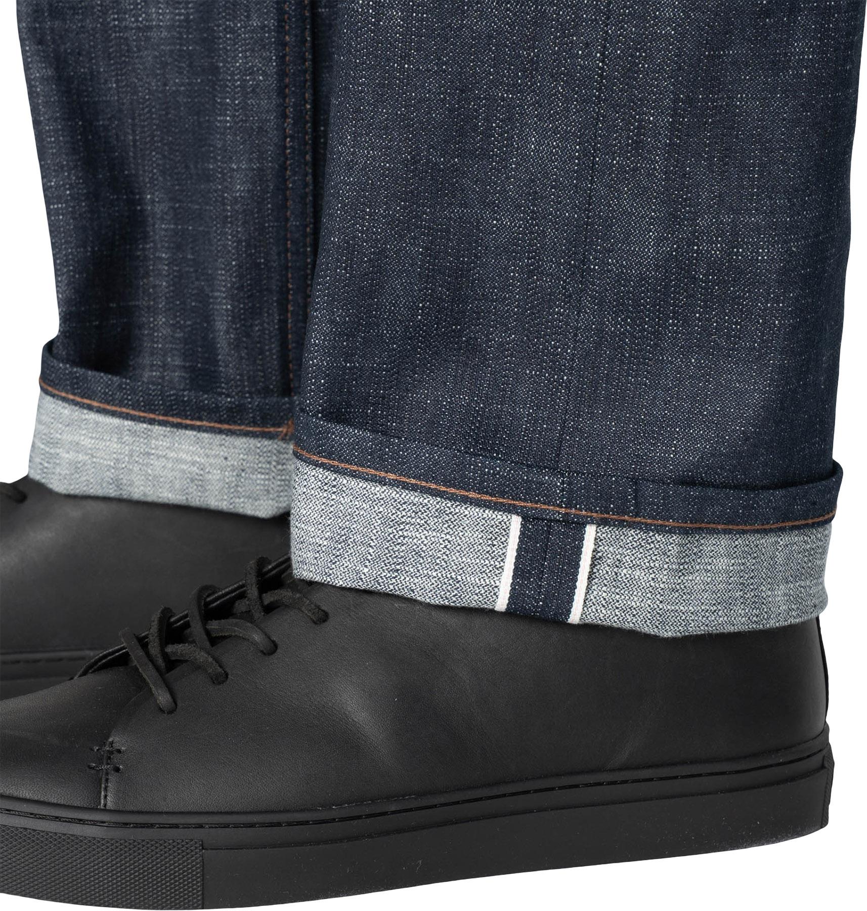 Product gallery image number 5 for product True Guy Jeans - Greencast Slub Stretch Selvedge - Indigo - Men's