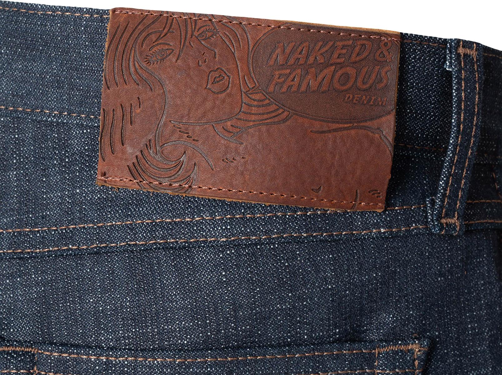 Product gallery image number 4 for product True Guy Jeans - Greencast Slub Stretch Selvedge - Indigo - Men's