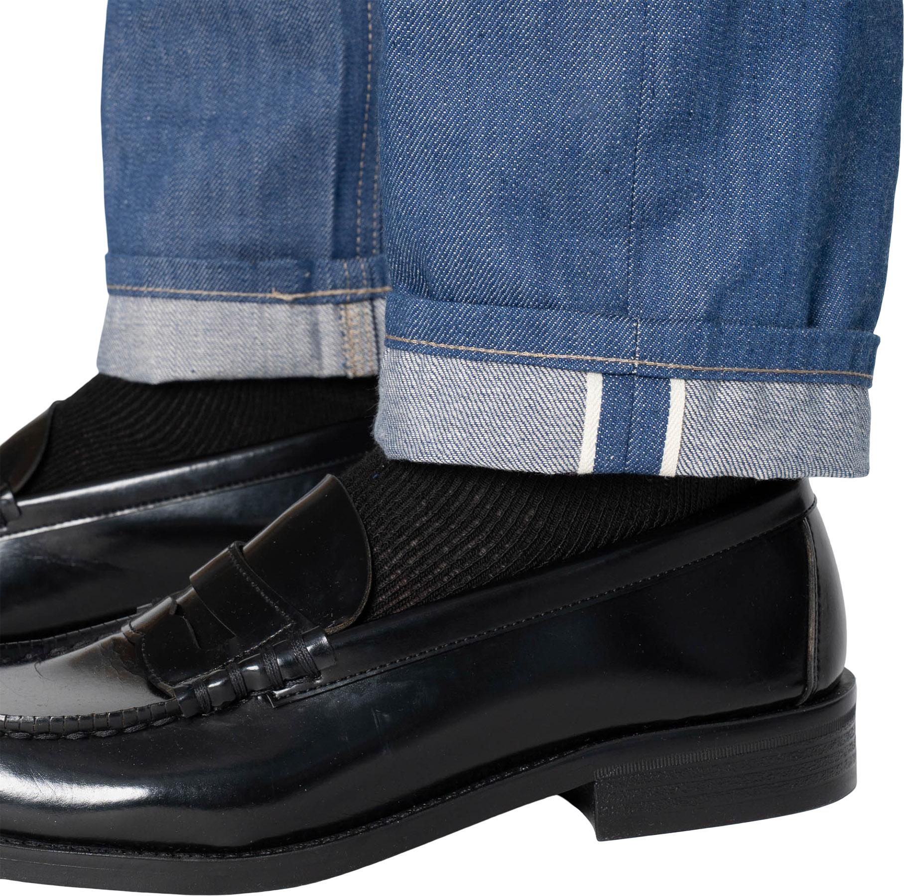 Product gallery image number 7 for product Weird Guy Jeans - The Cat’s Pajamas Selvedge - Blue - Men's