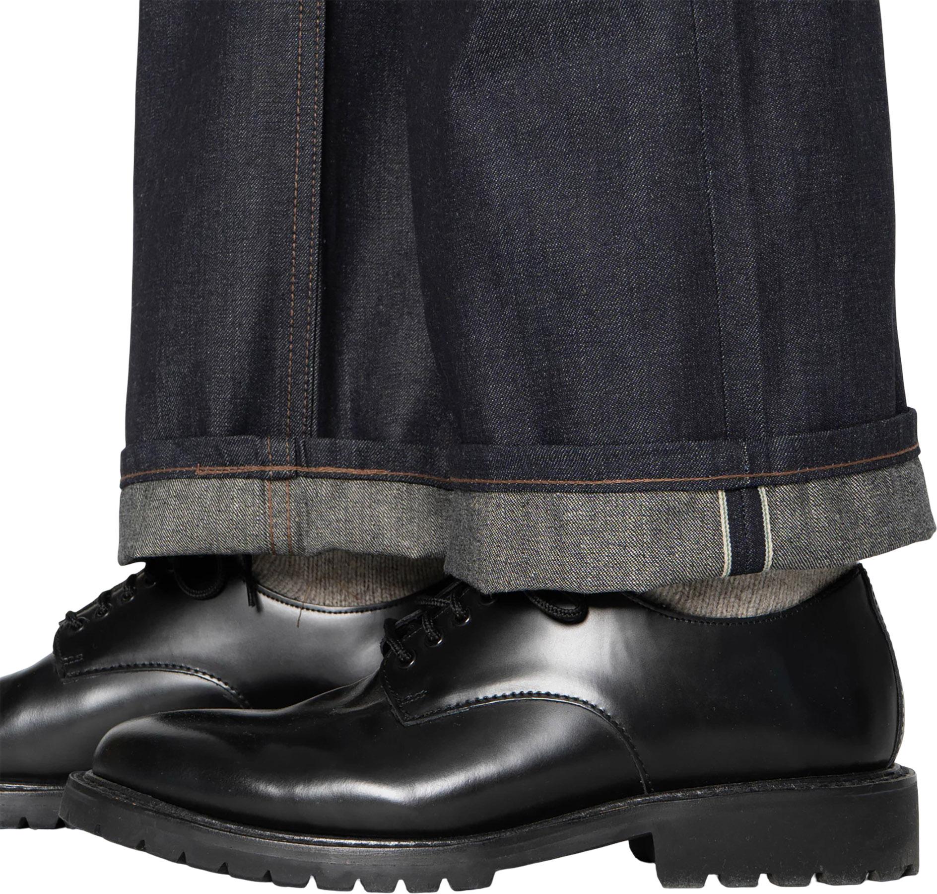 Product gallery image number 3 for product Jean à lisière en mélange de chanvre Strong Guy - Homme