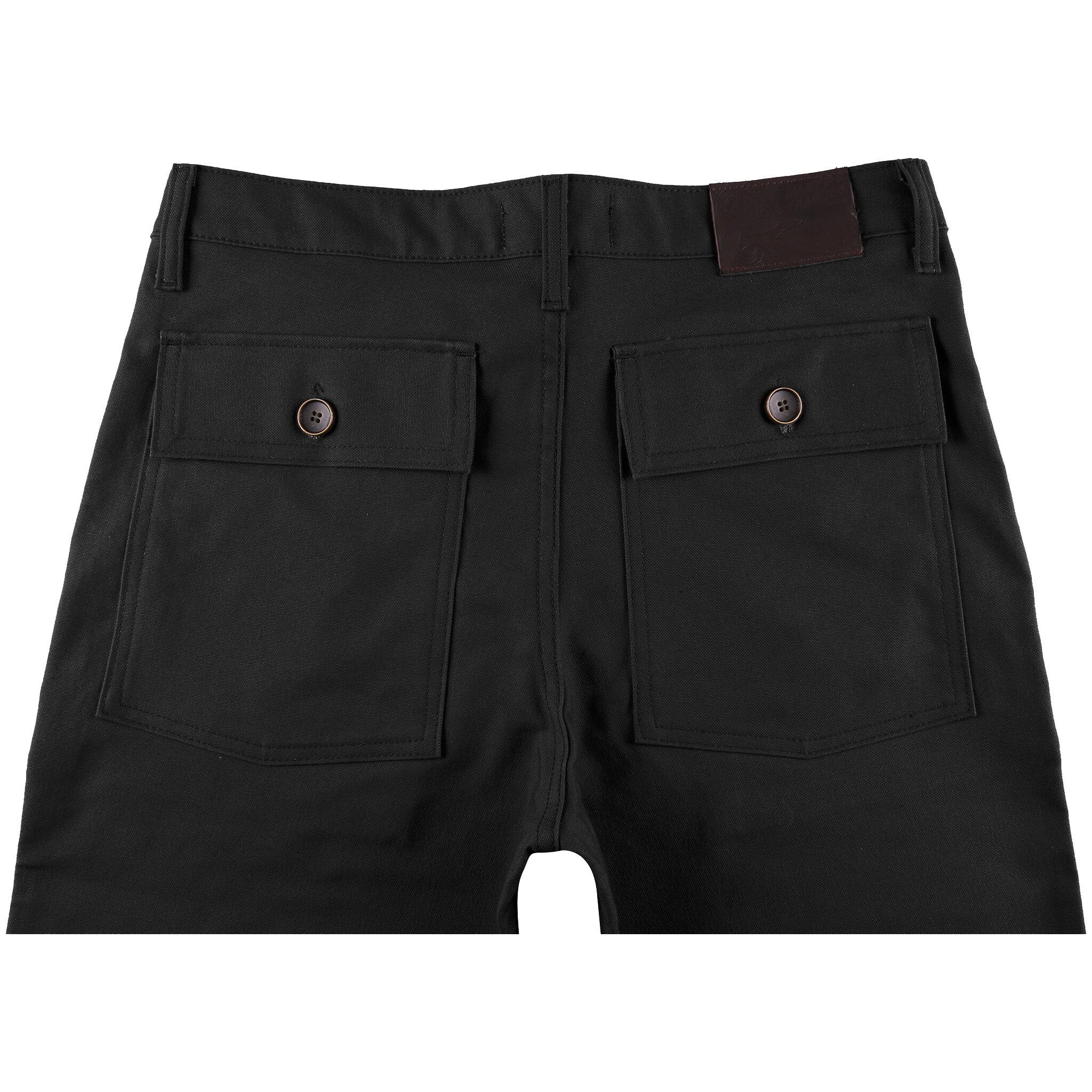 Product gallery image number 3 for product Work Pant - Black Canvas - Men's