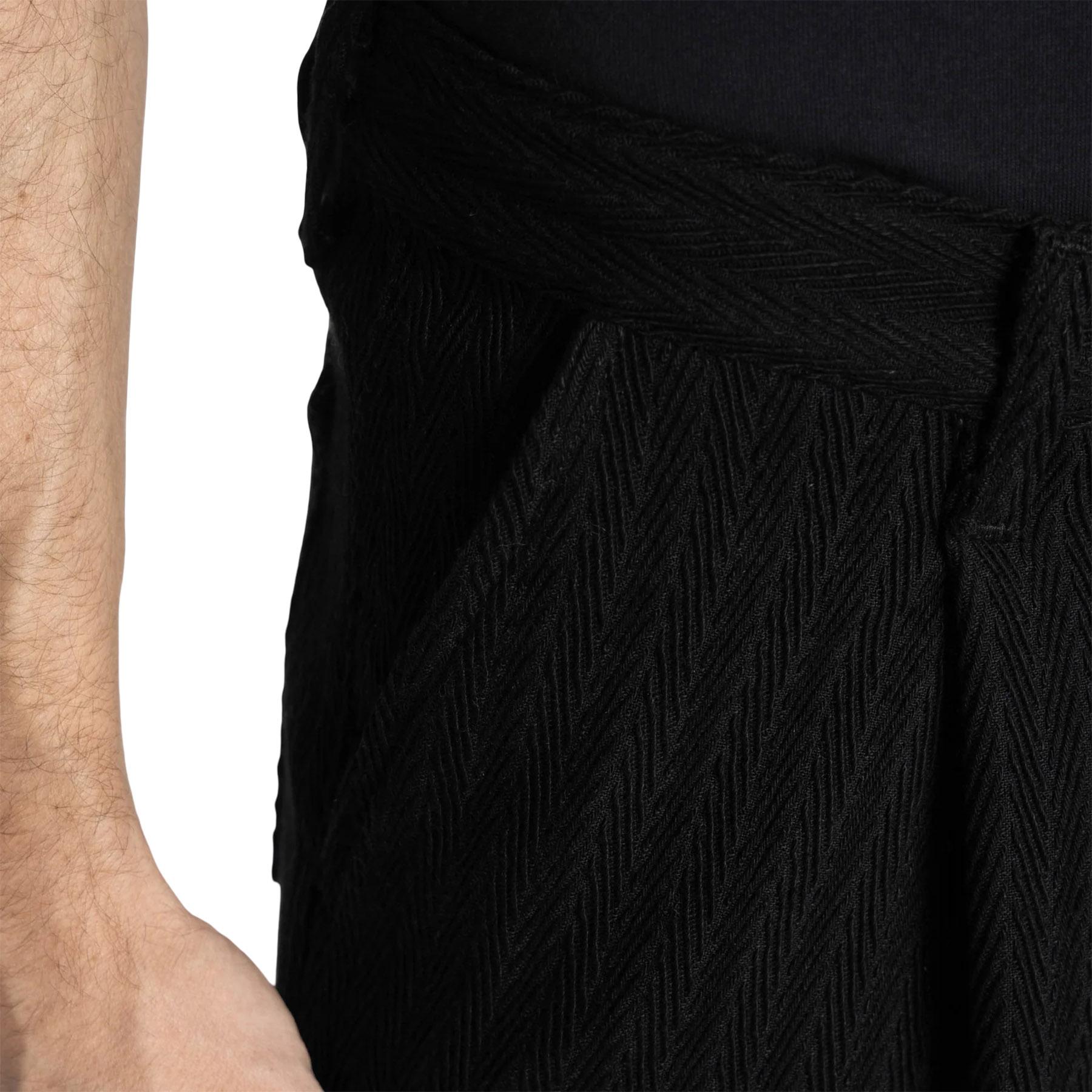 Product gallery image number 5 for product Pleated Trouser Black Sugiaya Pants - Men's