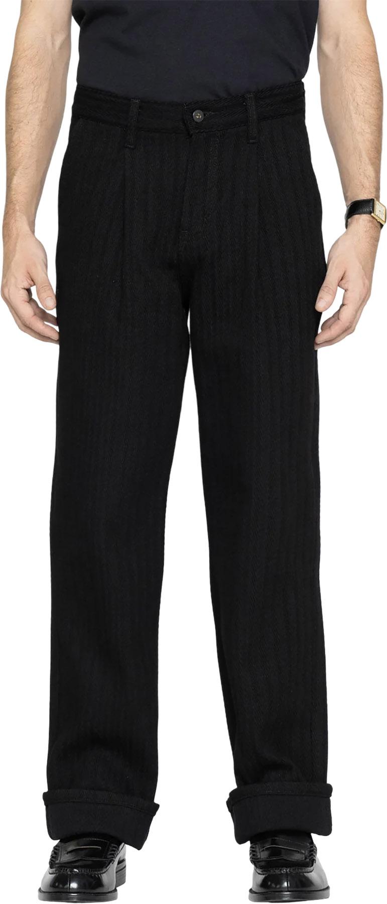 Product image for Pleated Trouser Black Sugiaya Pants - Men's