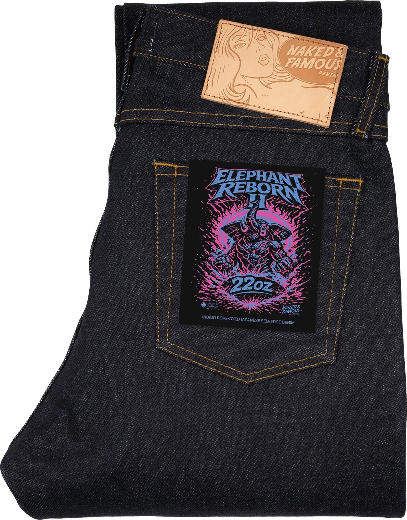 Image de produit pour Jean Reborn True Guy Elephant 2 - Homme