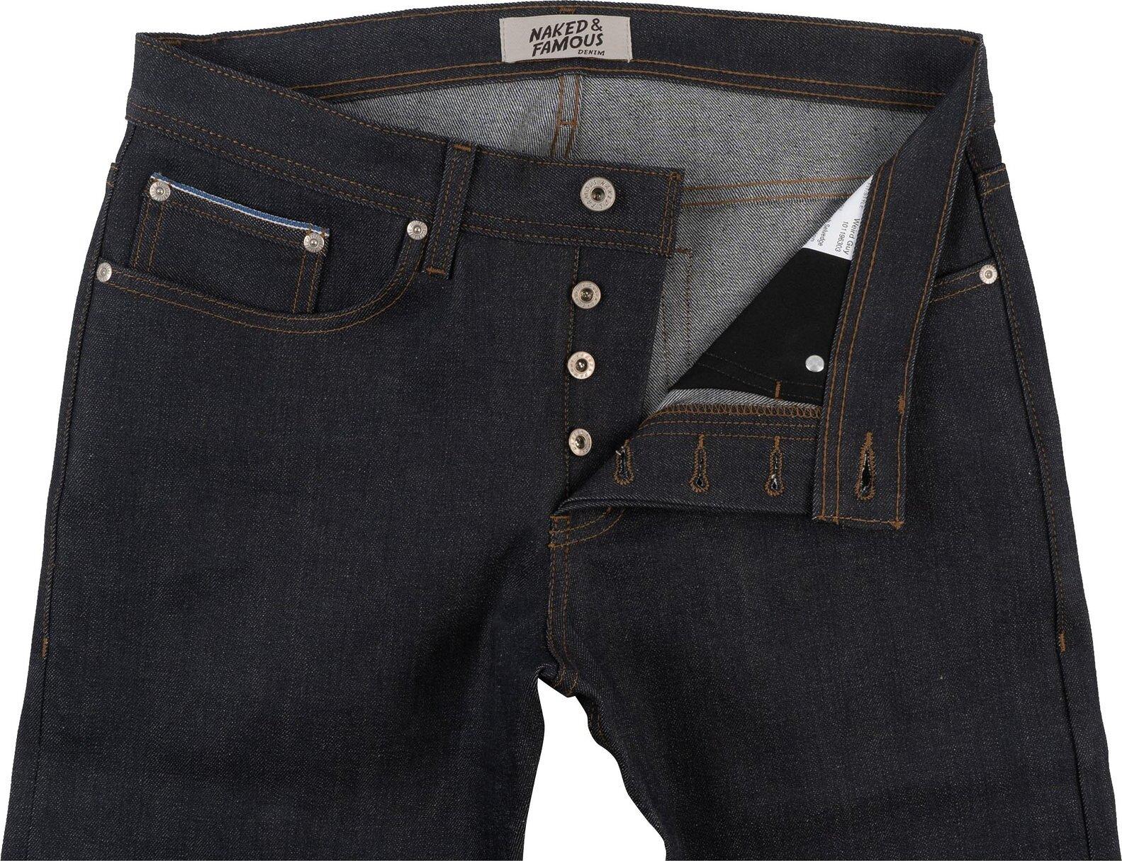 Product gallery image number 4 for product Weird Guy Jeans - Forever Blue Stretch Selvedge - Men's