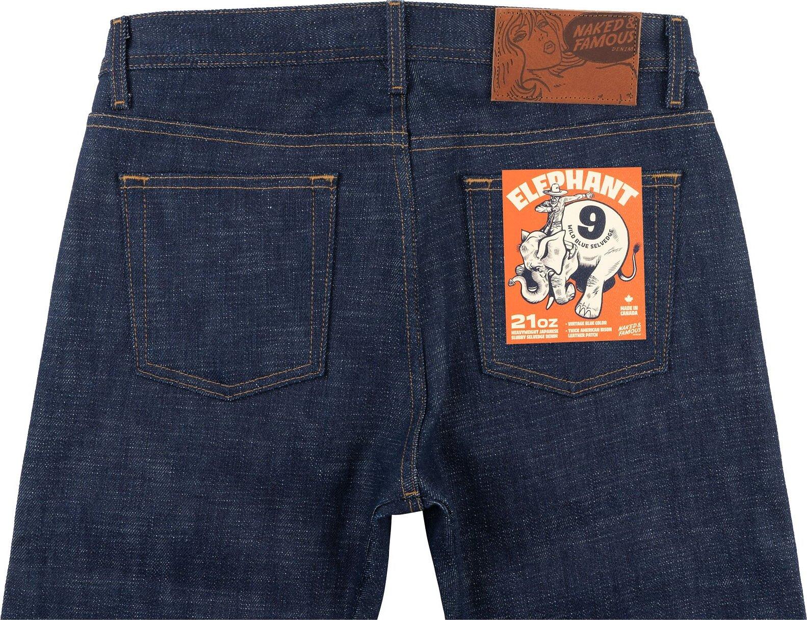 Product gallery image number 2 for product Weird Guy Jeans - Elephant 9 - Wild Blue - Men's