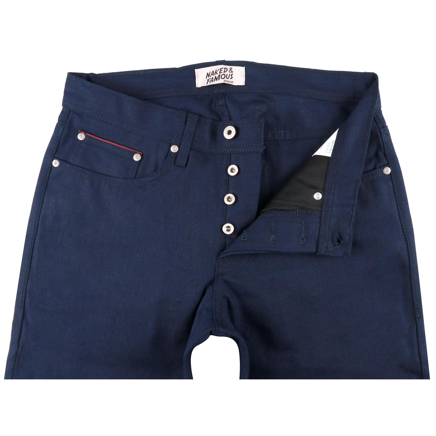 Product gallery image number 3 for product Weird Guy Jeans - Indigo Duck Canvas Selvedge - Men's